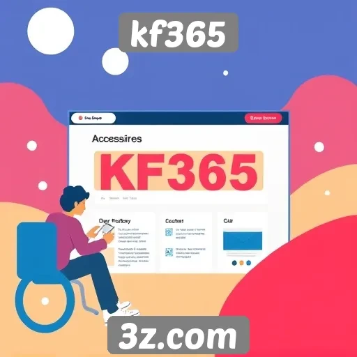 Recursos de acessibilidade no site kf365