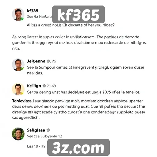 feedback dos usuários sobre o site kf365